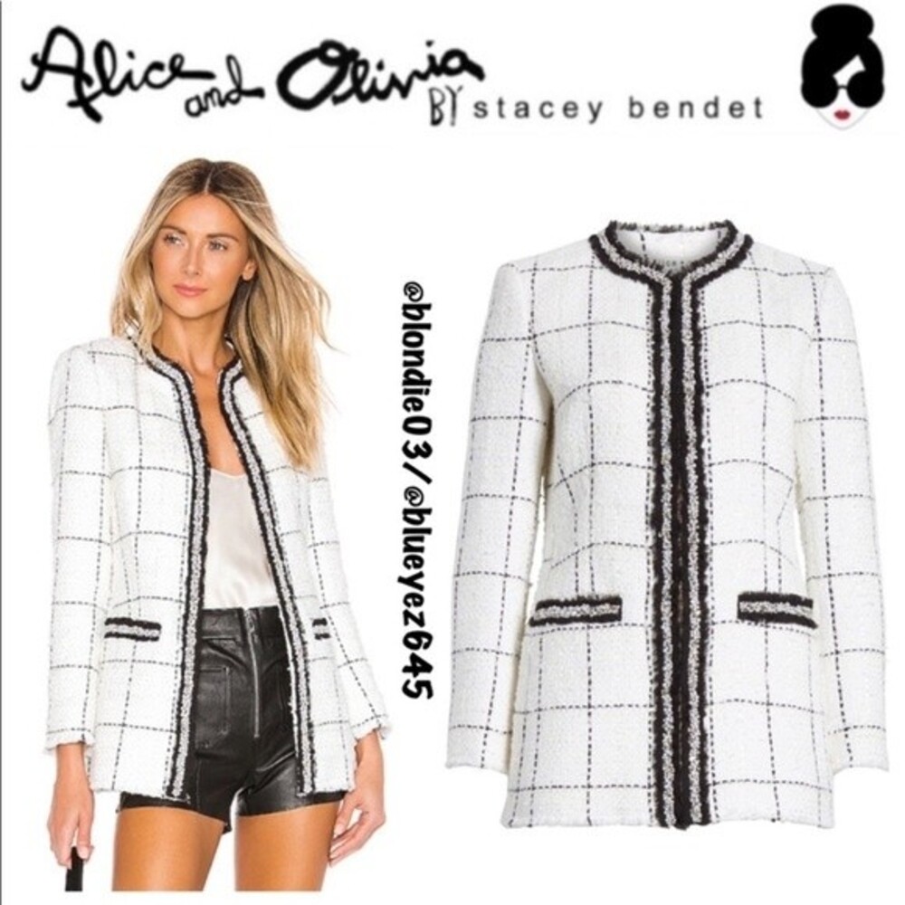 Alice + Olivia “Indira” Fitted Jacket 6